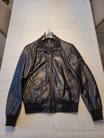 giubbotto in vera pelle conbipel taglia 48