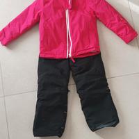 completo sci bimba 4-6 anni weedze