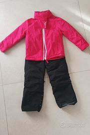 completo sci bimba 4-6 anni weedze