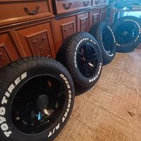 Ruote (cerchi+pneumatici) per Jimny/Samurai/Vitara