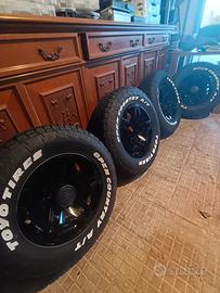 Ruote (cerchi+pneumatici) per Jimny/Samurai/Vitara