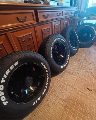 Ruote (cerchi+pneumatici) per Jimny/Samurai/Vitara
