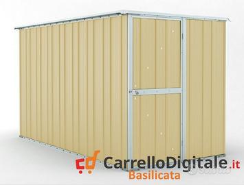 Deposito attrezzi giardino 175x307 beige