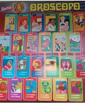 Barbie, oroscopo, gioco in scatola 