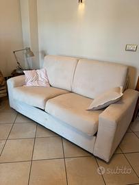 Divano letto sfoderabile  con materasso