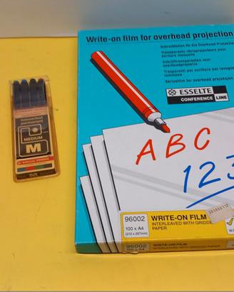 Confezione Esselte 96002, NUOVA, 100 fogli da luci