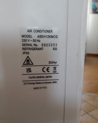 Condizionatore Fujitsu