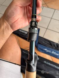 Canna top carbonio toray anelli titanio