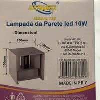 Lampada led da parete 10w