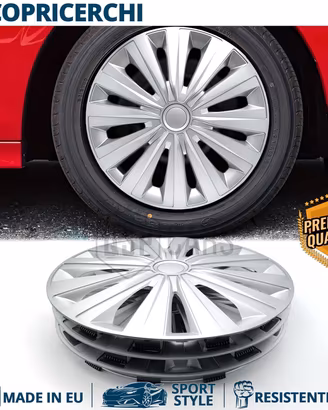 Copricerchi per TOYOTA da 14 Coppette Silver