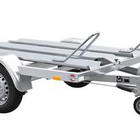 Rimorchio Stema porta moto 2 piste 850 kg
