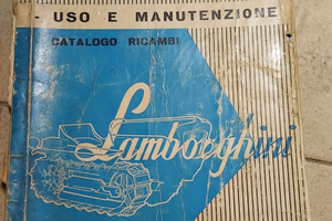 Manuale uso e manutenzione lamborghini 1 C