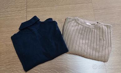 set 2 maglioncini zara 6/7 anni