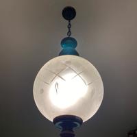 Lampadari vintage a globo anni 80