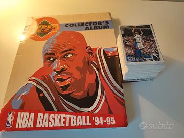 Mancolista NBA 94 95 upper deck check list figurin