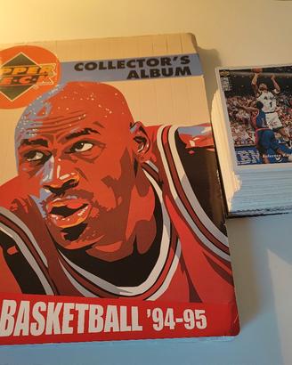 Mancolista NBA 94 95 upper deck check list figurin