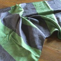 Grande sciarpa seta ZENITH  con frangia