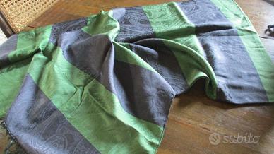 Grande sciarpa seta ZENITH  con frangia