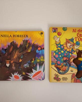 Lotto 2 Libri Gioco Vintage per Bambini