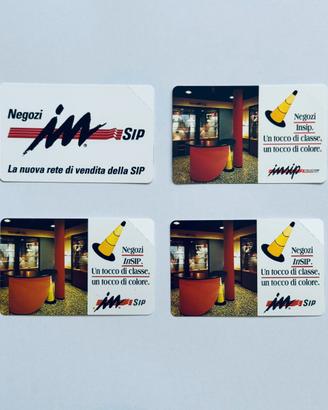 Negozi InSIP 4 schede telefoniche SIP nuove
