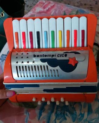 fisarmonica bontempi vintage