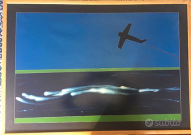 Franco Angeli acrilici e smalto su tela