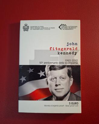 5 euro San Marino argento "Kennedy"