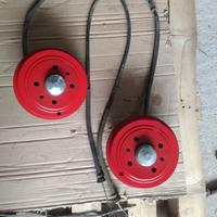 freno posteriore tamburo + cavi freno a mano