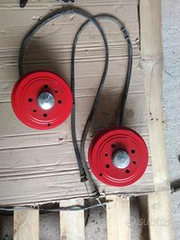 freno posteriore tamburo + cavi freno a mano