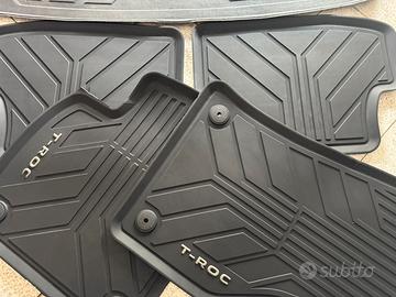 TAPPETINI GOMMA + COPERT. BAULE - Volkswagen T-Roc
