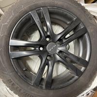 Cerchi Mak Neri opachi16” Nuovi e gomme m+s. 5x112