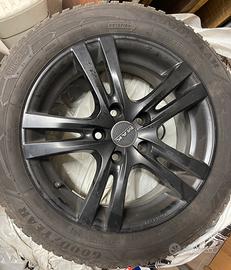 Cerchi Mak Neri opachi16” Nuovi e gomme m+s. 5x112