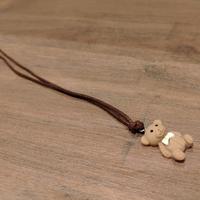 Collana con charm orsetto 