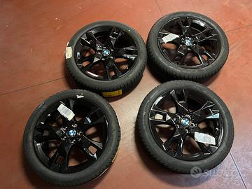 KIT GOMME +CERCHI INVERNALI NUOVE BMW ORIGINALI