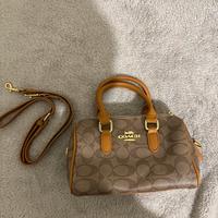 Borsetta coach marrone