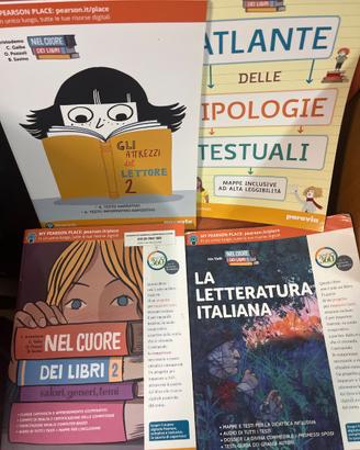 libri antologia e letteratura scuole medie 2 anno