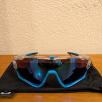 Occhiali Oakley Jawbreaker Crystal Bianchi e Azzur