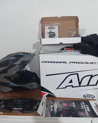 Casco Adventure moto Airoh commanders Tg.S