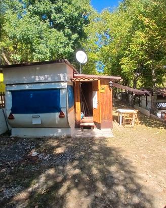 roulotte VS 1980 USATA stanziale camping paradiso