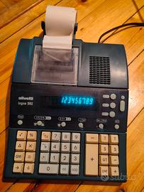 Calcolatrice scrivente Olivetti Logos 582
