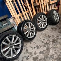 4 cerchi originali volkswagen con bulloni