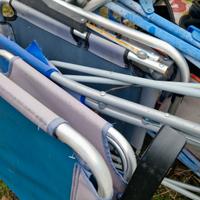  sedie pieghevoli  da cucire 