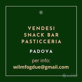 Snack bar/pasticceria - Padova