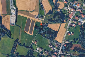 Cassacco centro, terreno agricolo recintato