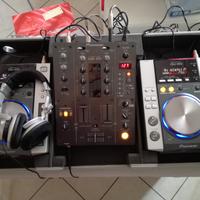 Consolle professionale per DJ