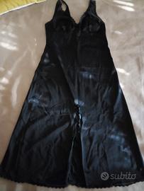 Sottoveste - camicia notte ,Vintage - colore Nero