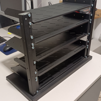 Rack aperto 19" 9U, facile accessibilità