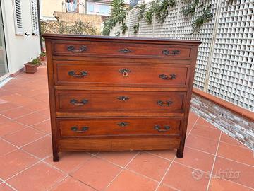 Comò cassettiera in legno