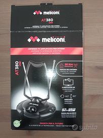 antenna TV Meliconi amplificata per interni