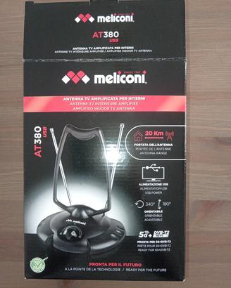 antenna TV Meliconi amplificata per interni